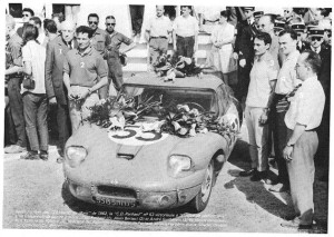 1962- CD Panhard 1er indice de performance avec A.Guilhaudin et A.Bertaut